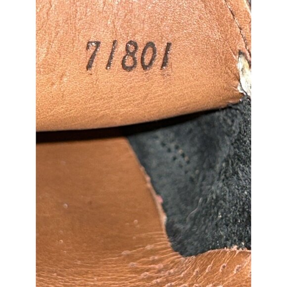 Allen Edmonds Sz 10.5 D Boulder Venetian Driving Moccasin Loafer Black Brown main image 5